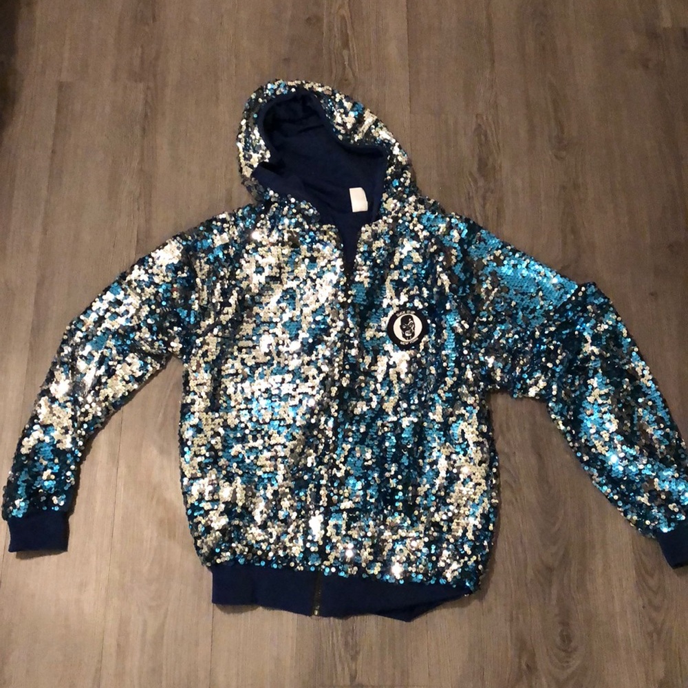 Sequin custom hoodie
